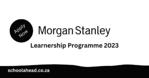 Morgan Stanley Internship Programme