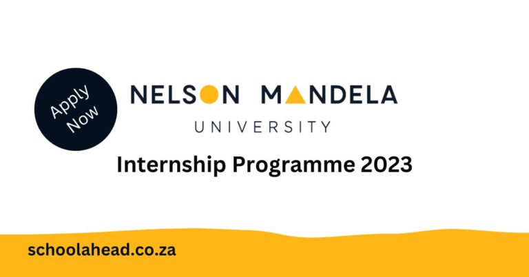 Nelson Mandela University Internship Programme