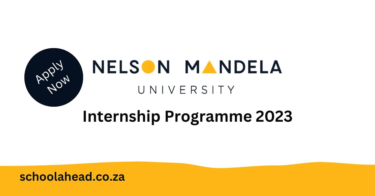 Nelson Mandela University - IT Internships 2023 - SchoolAhead