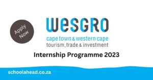 Wesgro Internship Programme