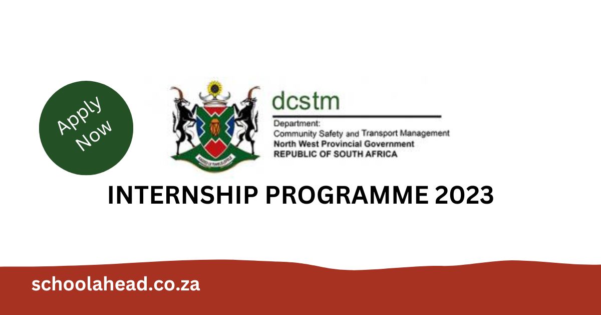 North West Department Of Community Safety Internships 2024 / 2024