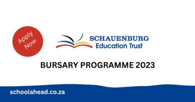 Schauenburg Education Trust Bursary Programme