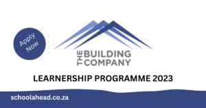 The Building Company Learnership Programme