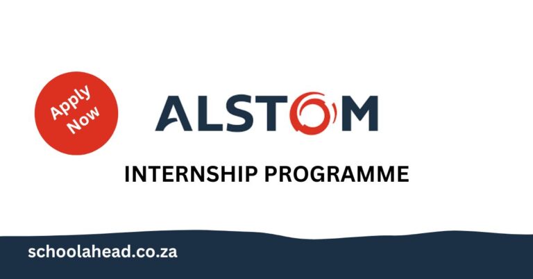 Alstom Internship Programme