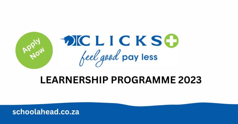 Clicks Learnership Programme