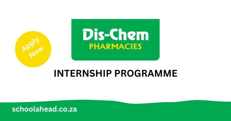 Dis-Chem Internship Programme