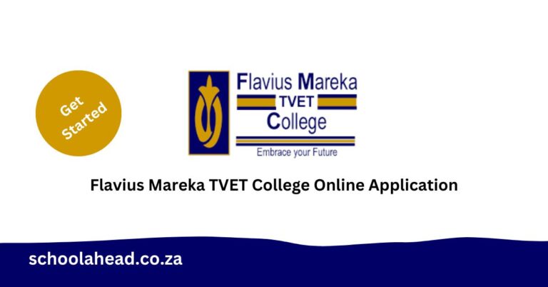 Flavius Mareka TVET College Online Application