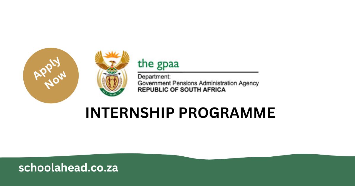 Government Pensions Administration Agency (GPAA) - Internships 2023 / ...