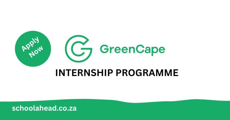 GreenCape Internship Programme