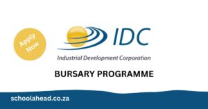 Industrial Development Corporation (IDC) Bursary Programme