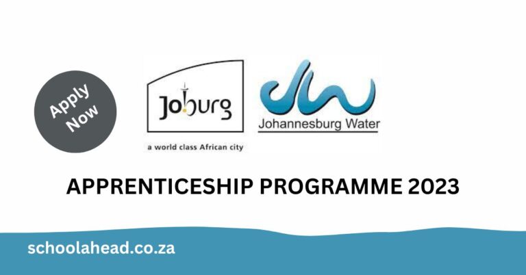 Johannesburg Water Apprenticeship Programme