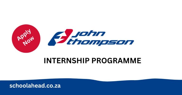 John Thompson Internship Programme