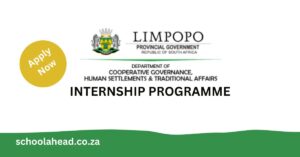 Limpopo Department of Cooperative Governance Internship Programme