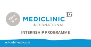 MediClinic Internship Programme
