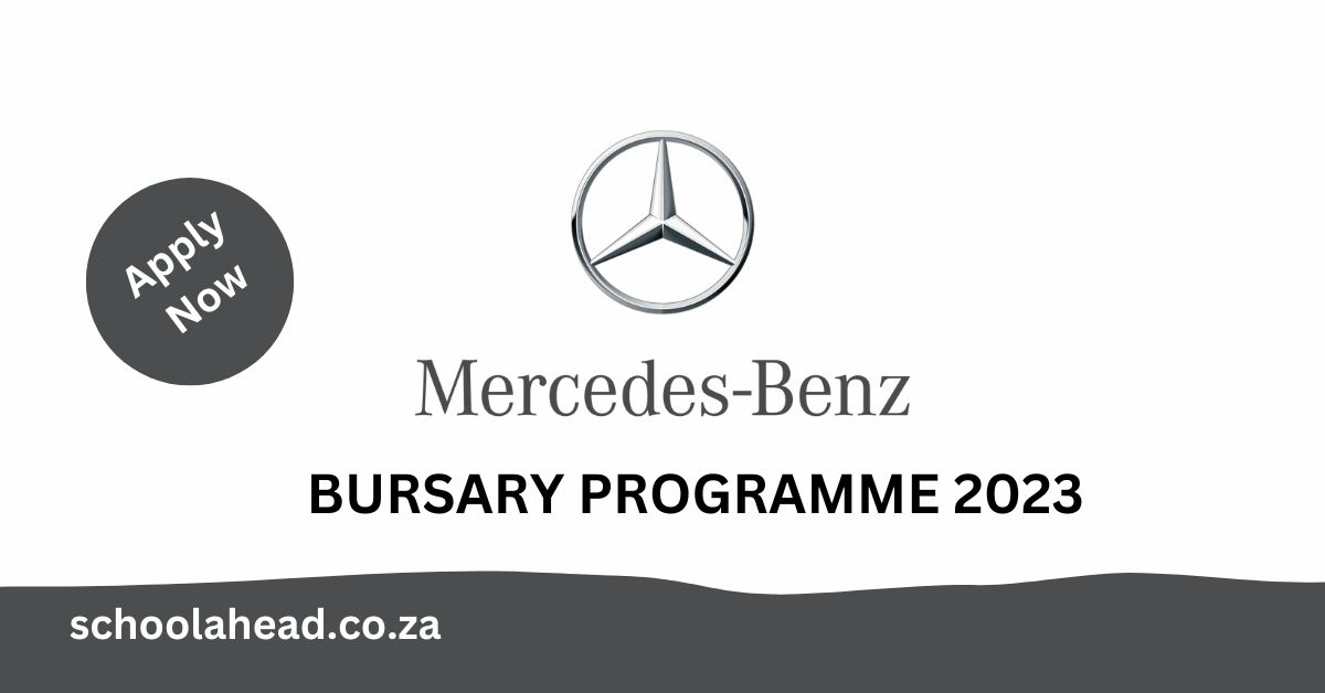 MercedesBenz SA Bursary 2023 SchoolAhead
