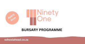 Ninety One Bursary Programme