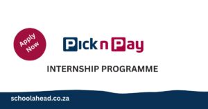Pick n Pay Internship Programme