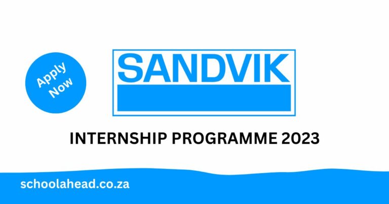 Sandvik Internship Programme