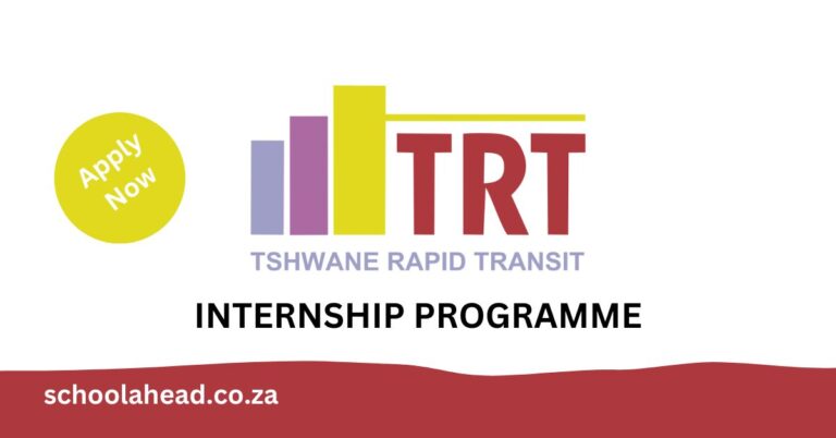 Tshwane Rapid Transit (TRT) Internship Programme