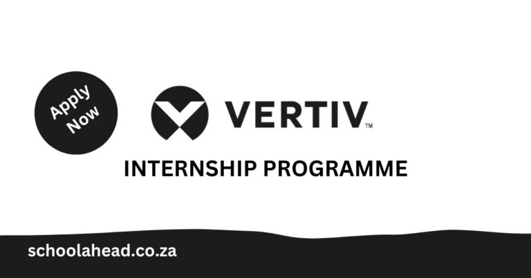 Vertiv Co Internship Programme