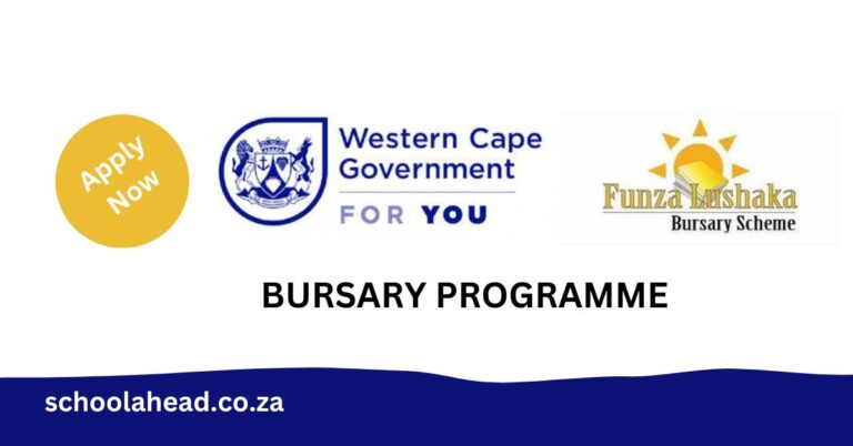 Western Cape Government Funza Lushaka Bursary Programme