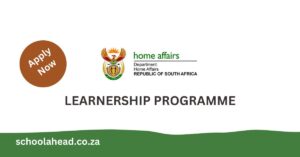 Home Affairs Learnership Programme