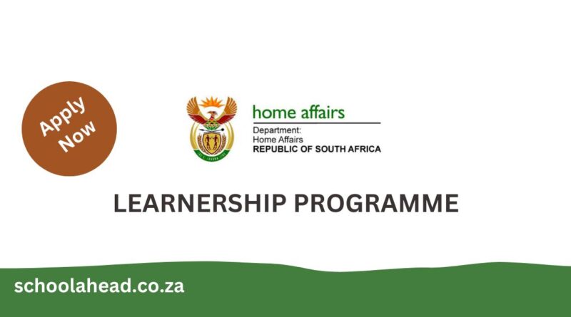 SA Learnerships 2023 / 2024 - SchoolAhead