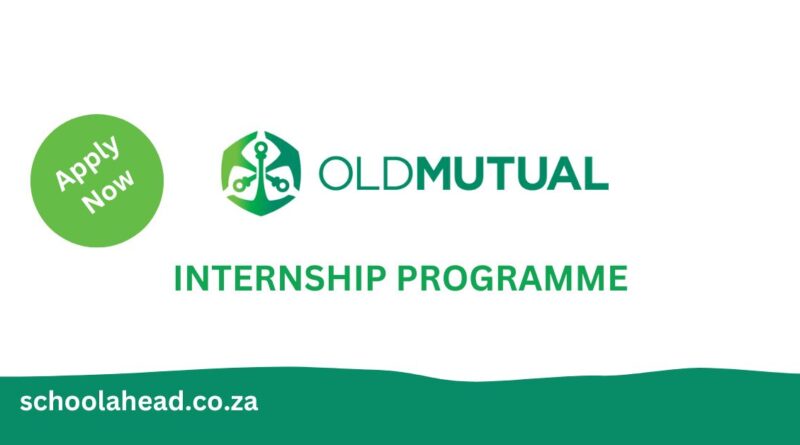 Old Mutual: Graduate Programme 2023 / 2024 - SchoolAhead