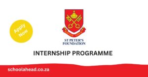St Peter’s Prep School Internship Programme