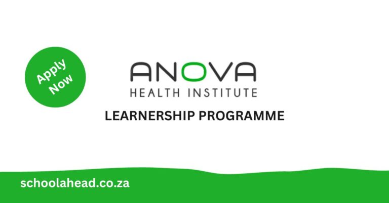 Anova Health Institute Learnership Programme