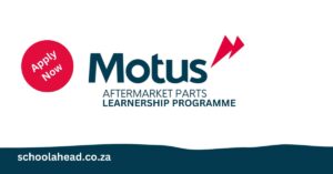 Motus Aftermarket Parts Learnership Programme