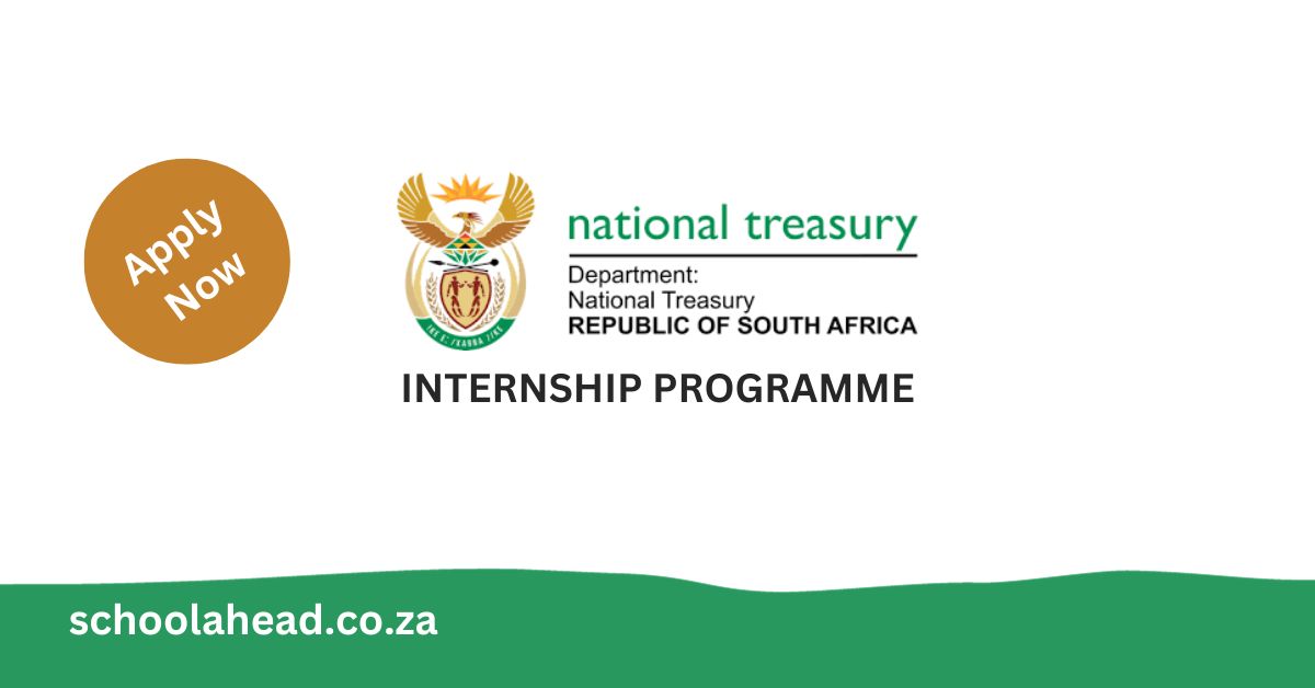 National Treasury - Internships 2024 - SchoolAhead