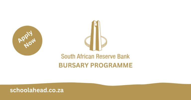 South African Reserve Bank (SARB) Bursary Programme