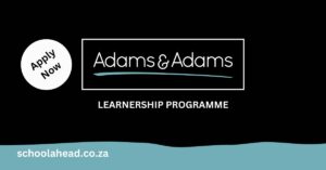 Adams & Adams Learnership Programme