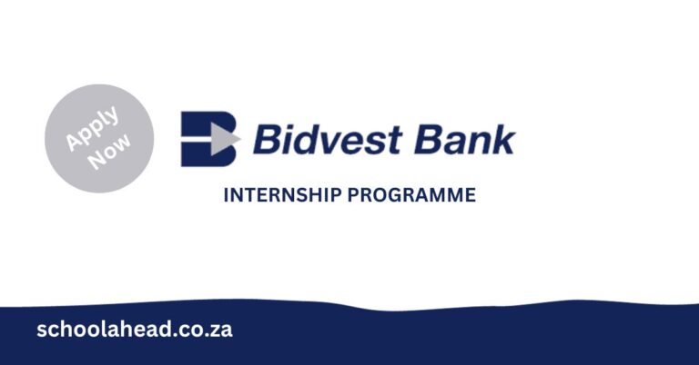 Bidvest Bank Internship Programme