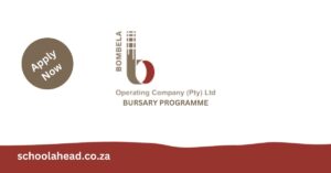 Bombela Operating Company Bursary Programme