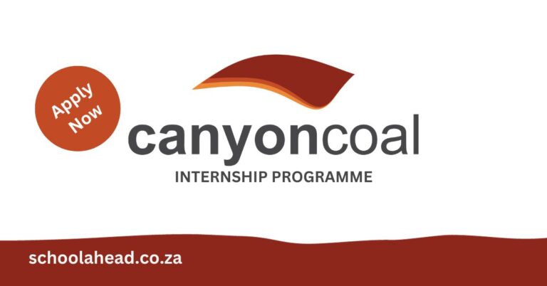 Canyon Coal Internship Programme