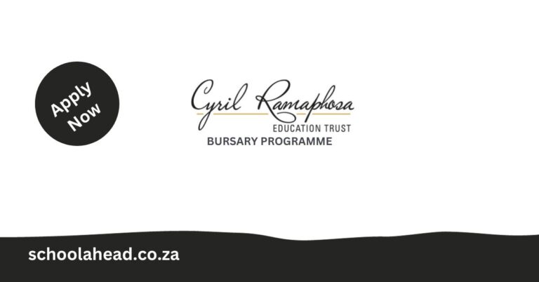 Cyril Ramaphosa Education Trust Internship Programme