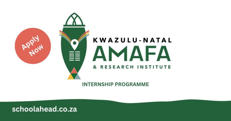 KZN Amafa and Research Institute Internship Programme