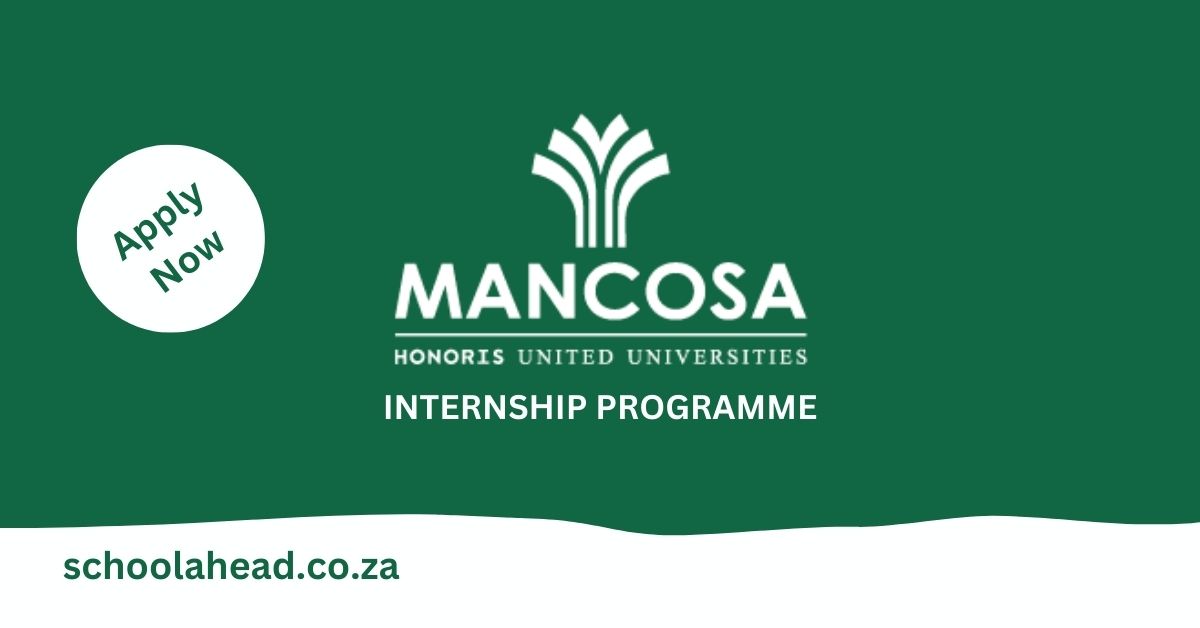 MANCOSA Finance Internships 2023 / 2024 SchoolAhead