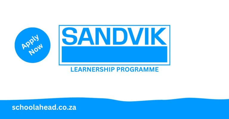 SANDVIK Learnership Programme