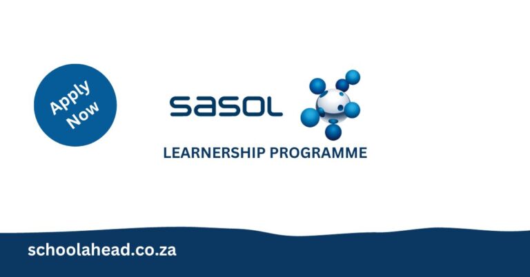 Sasol Learnership Programme