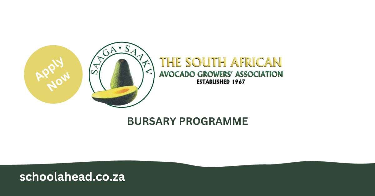 South African Avocado Growers’ Association (SAAGA): Bursary 2024 ...