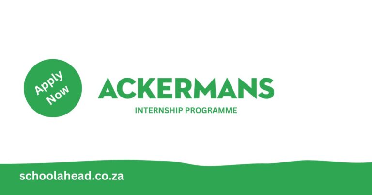 Ackermans Internship Programme