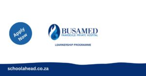 Busamed Learnership Programme