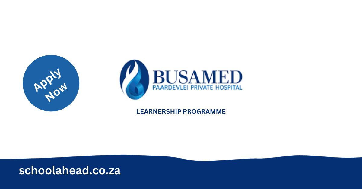 Busamed: TVET Learnerships 2024 - SchoolAhead