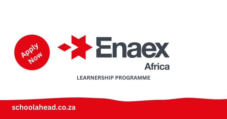 Enaex Africa Learnership Programme