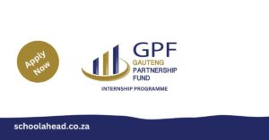Gauteng Partnership Fund Internship Programme