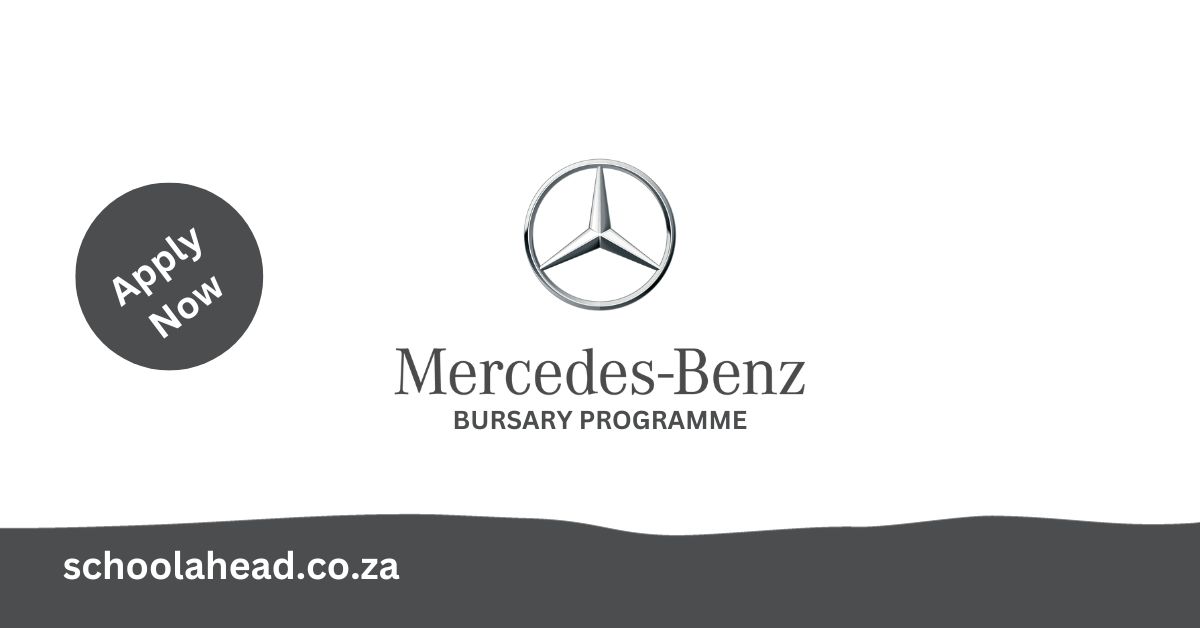 Mercedes-Benz South Africa: Bursary 2024 - SchoolAhead