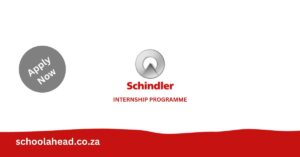 Schindler Lifts SA Internship Programme